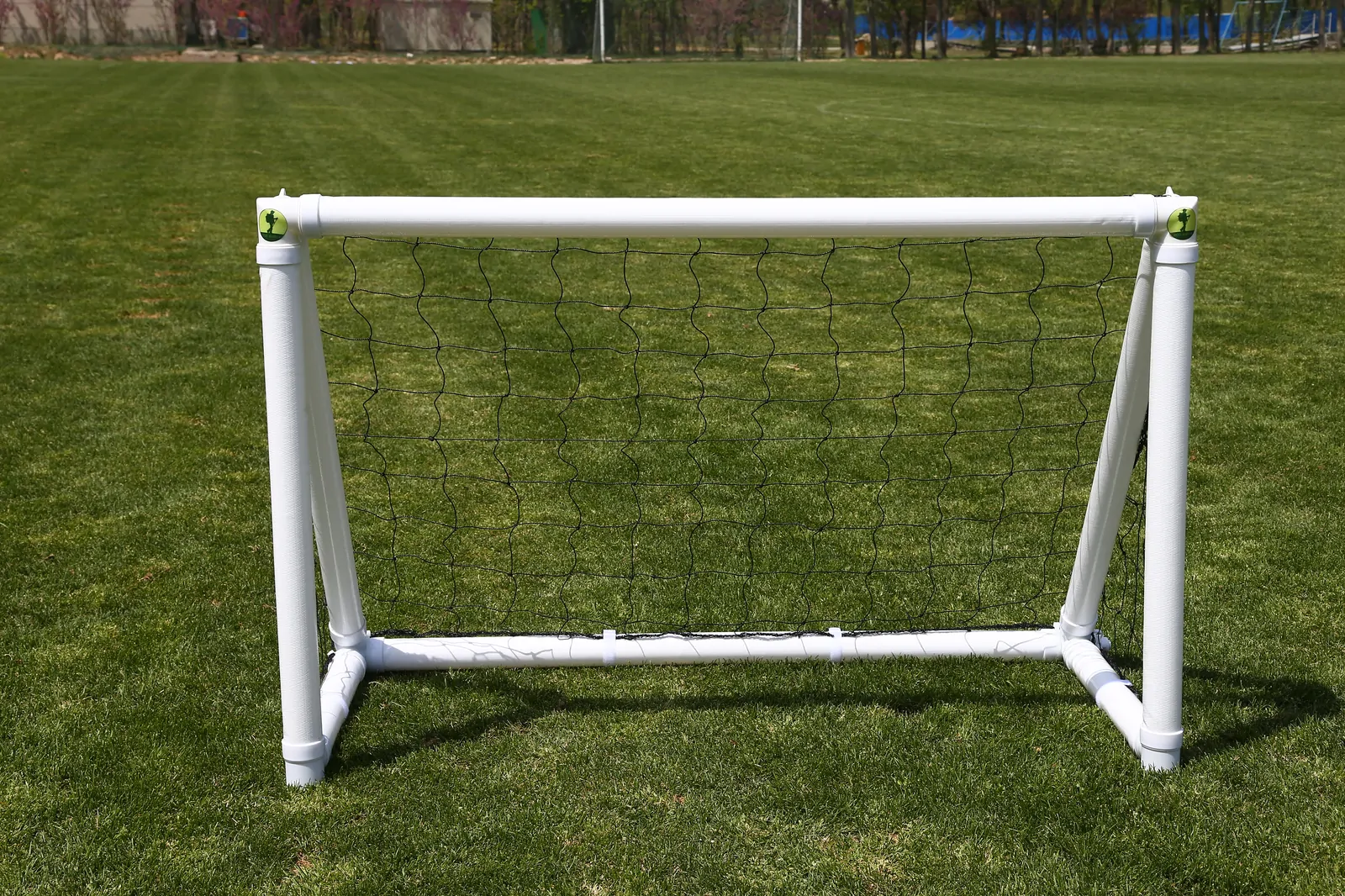 EcoWalker 120x80cm Portable Inflatable Soccer Goal — Quick-Assembly Training Net
