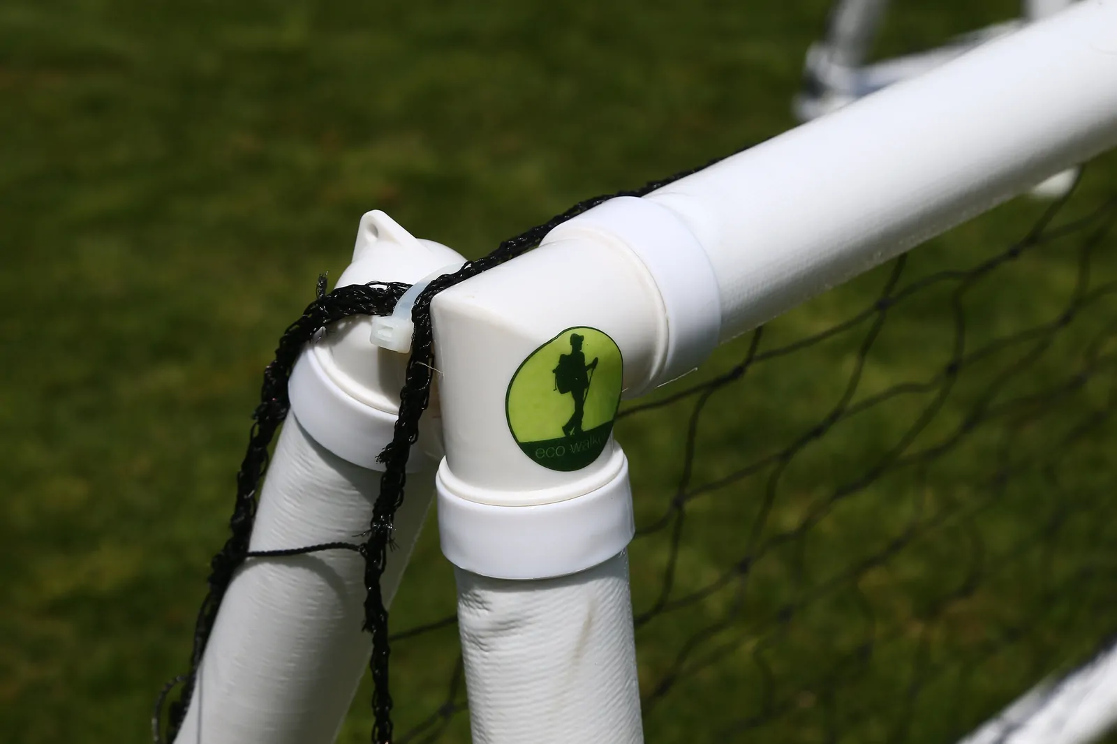 EcoWalker 120x80cm Portable Inflatable Soccer Goal — Quick-Assembly Training Net