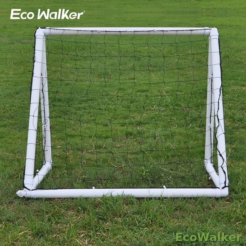 EcoWalker 1.2Mx1M 便携式充气足球门 | 快速组装训练球网 - 图片 6