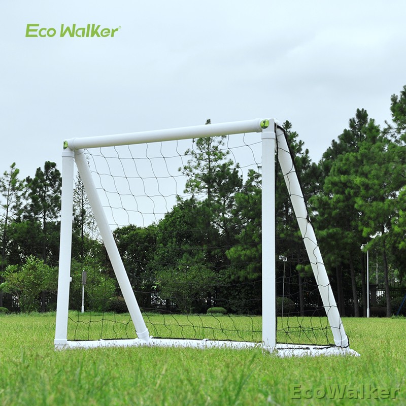 EcoWalker 1.2Mx1M 便携式充气足球门 | 快速组装训练球网 - 图片 7