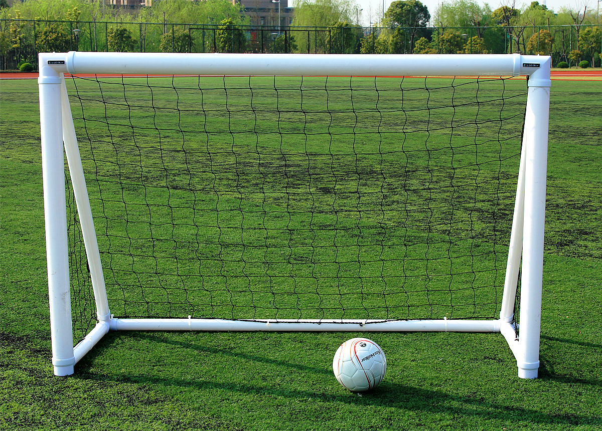 EcoWalker 6x4 ft Portable Inflatable Soccer Goal — Quick-Setup Training Net