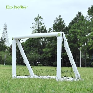 EcoWalker 91.5CMx61.5CM 便携式充气足球门 | 快速组装训练球网