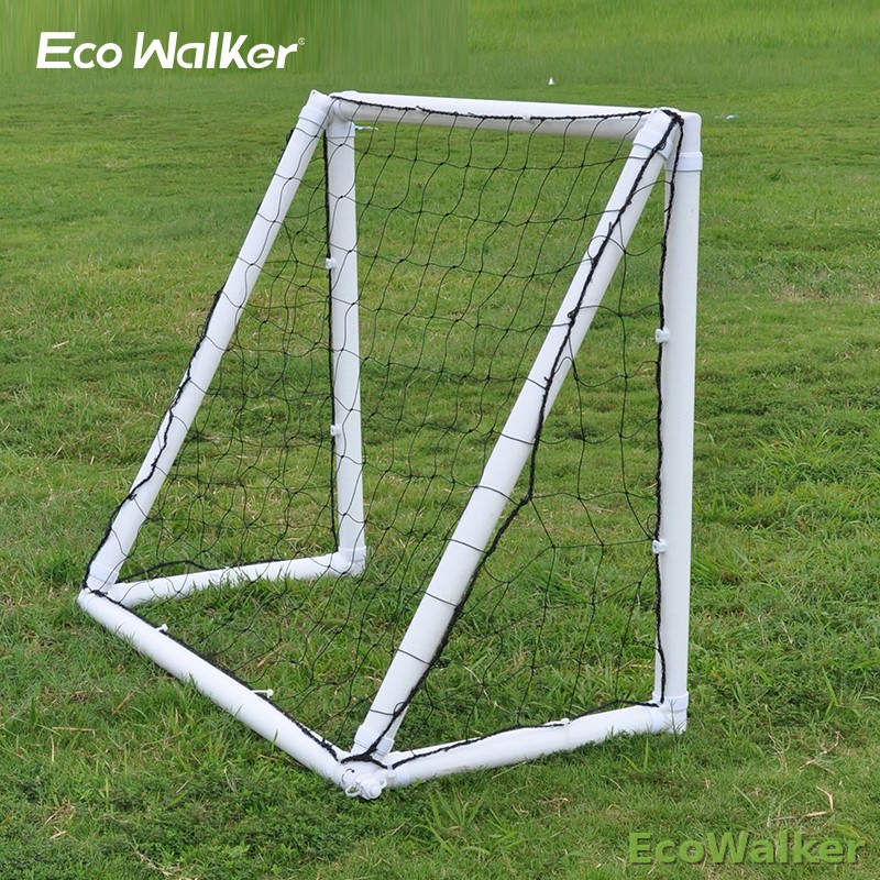 EcoWalker 1.2Mx1M 便携式充气足球门 | 快速组装训练球网 - 图片 4