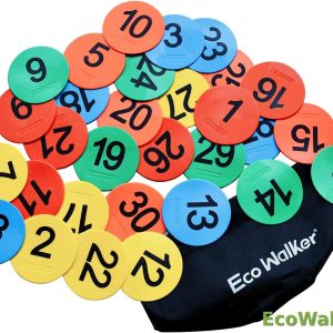 4inch Mini Floor Spot Markers for Classroom Presch...