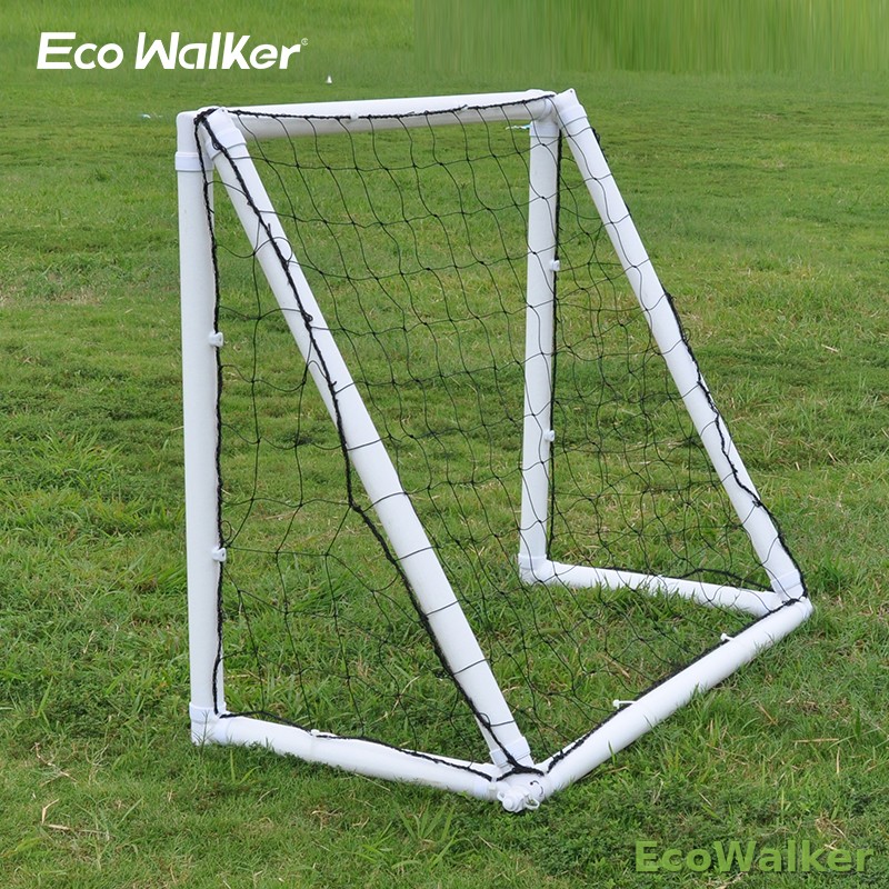 EcoWalker 1.2Mx1M 便携式充气足球门 | 快速组装训练球网 - 图片 3