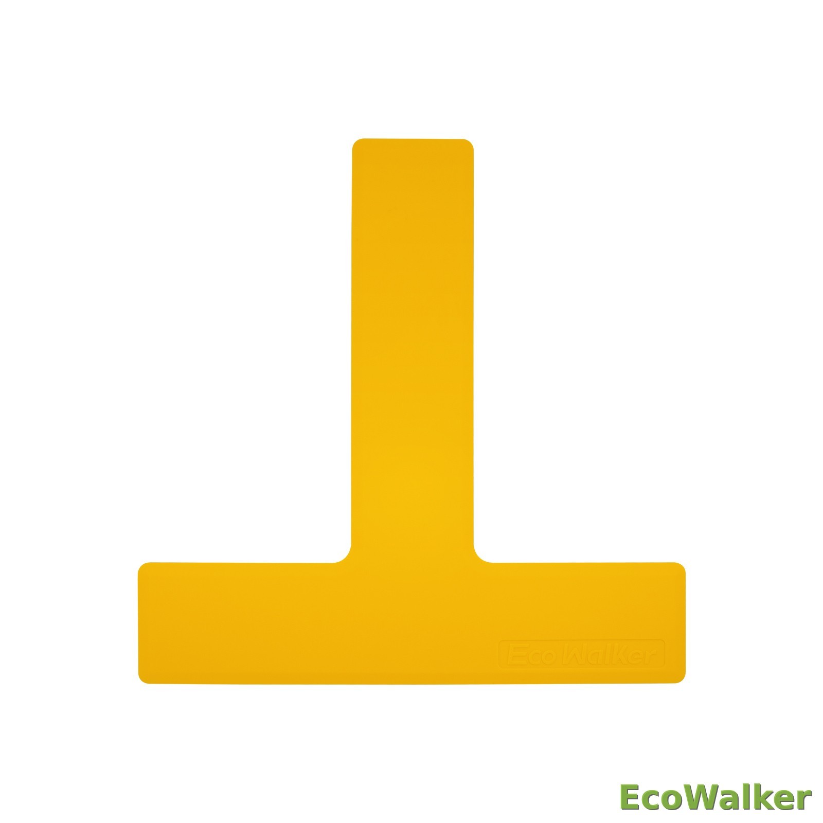 EcoWalker 匹克球场地边界标记条（黄色，18 片装）