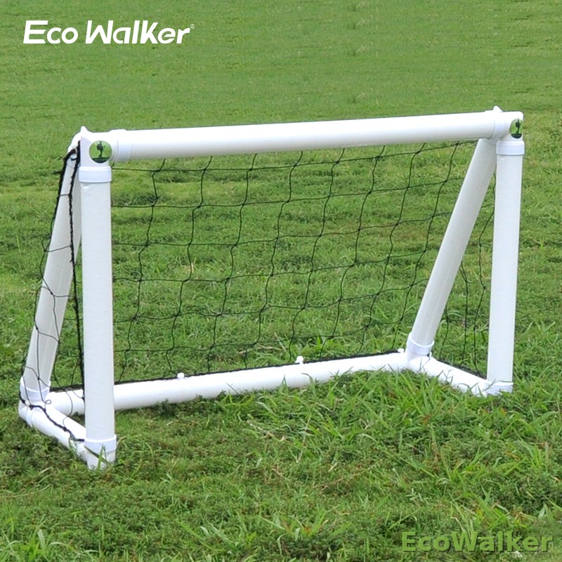 EcoWalker 91.5CMx61.5CM 便携式充气足球门 | 快速组装训练球网 - 图片 5