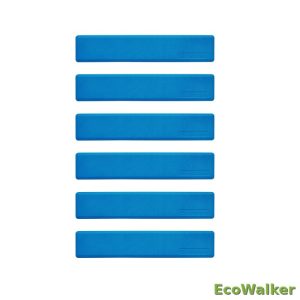 EcoWalker 直线场地标线贴 蓝色 10 片装