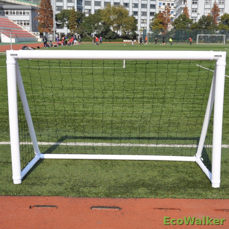 EcoWalker 1.83Mx1.22M 便携式充气足球门 | 快速组装训练球网