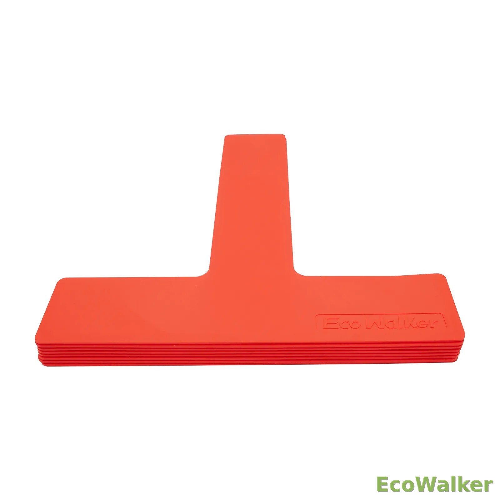 EcoWalker Pickleball / Badminton / Tennis Court Line & Footwork Trainer — Red