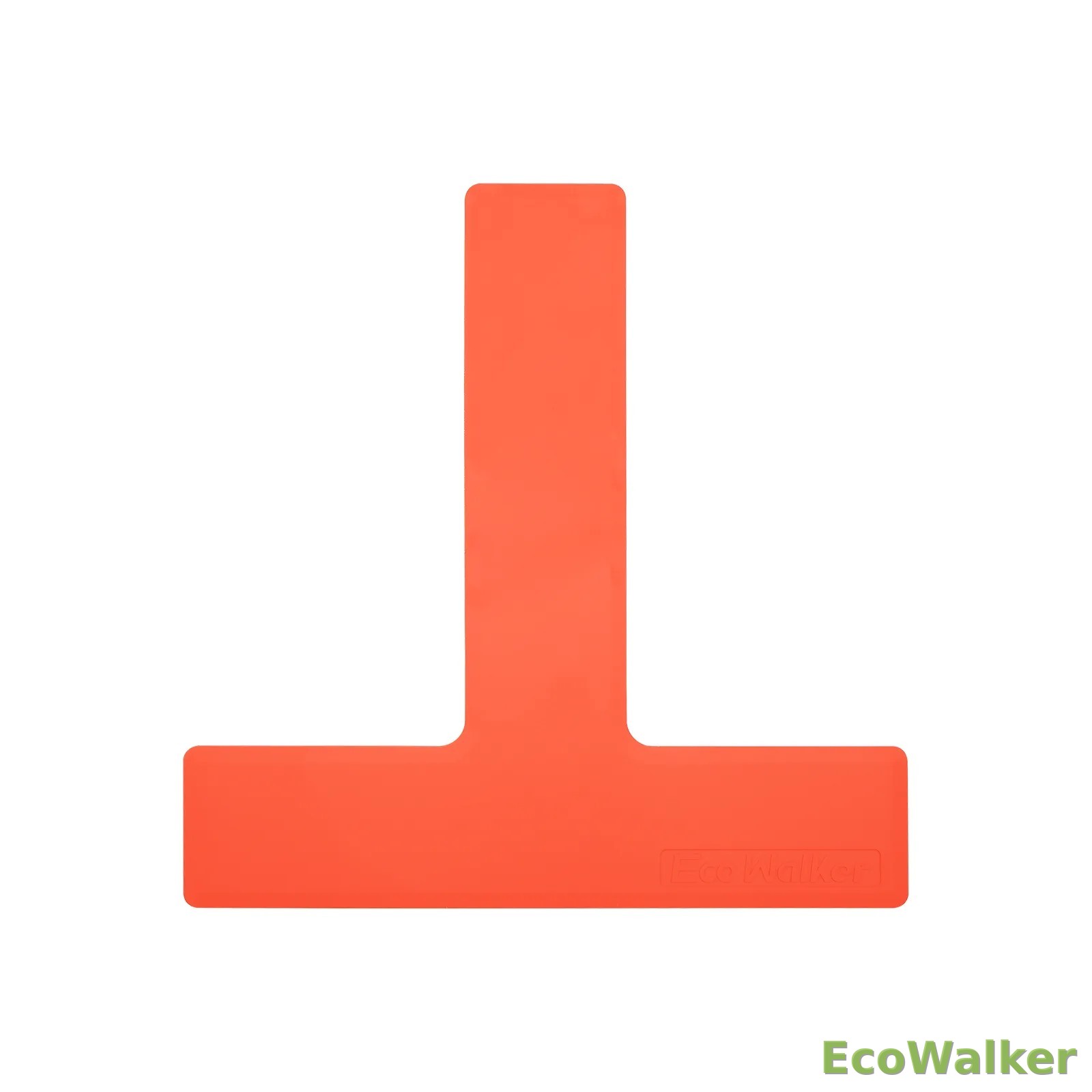EcoWalker Pickleball / Badminton / Tennis Court Line & Footwork Trainer — Red