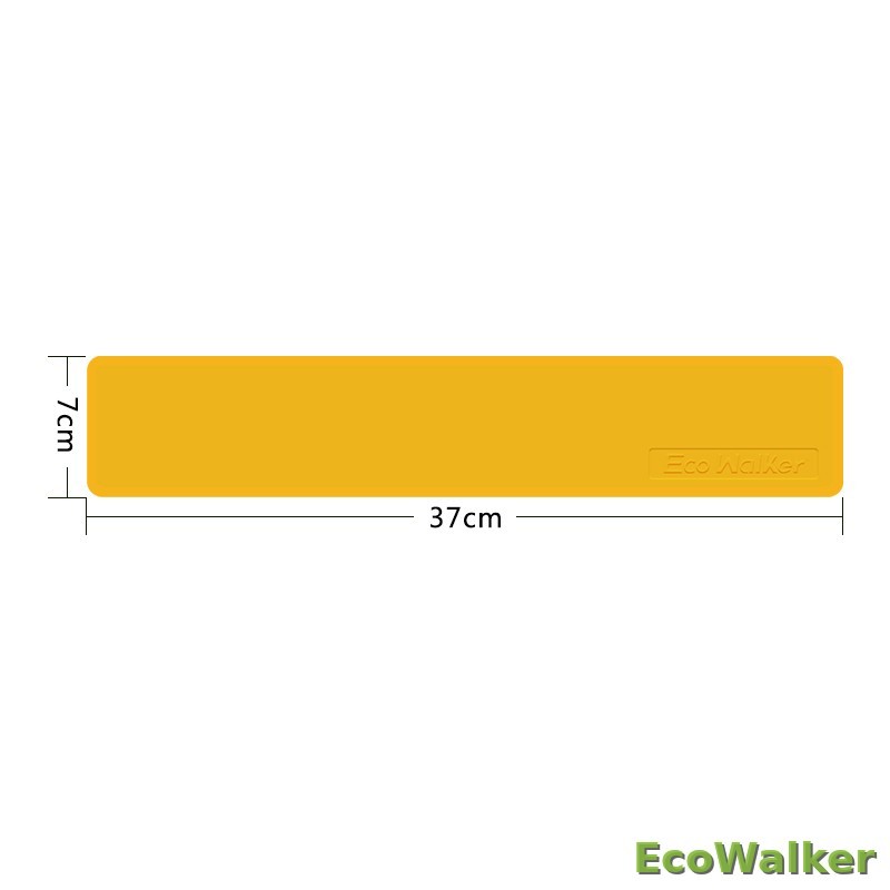 EcoWalker 直线场地标线贴 黄色 10 片装